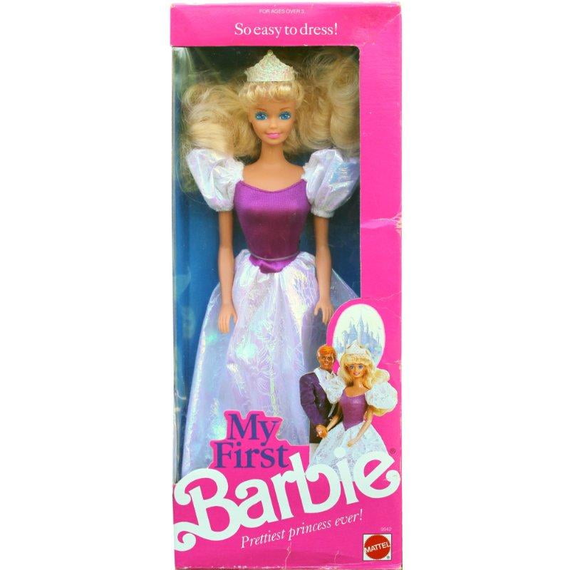 my first barbie princess 1989
