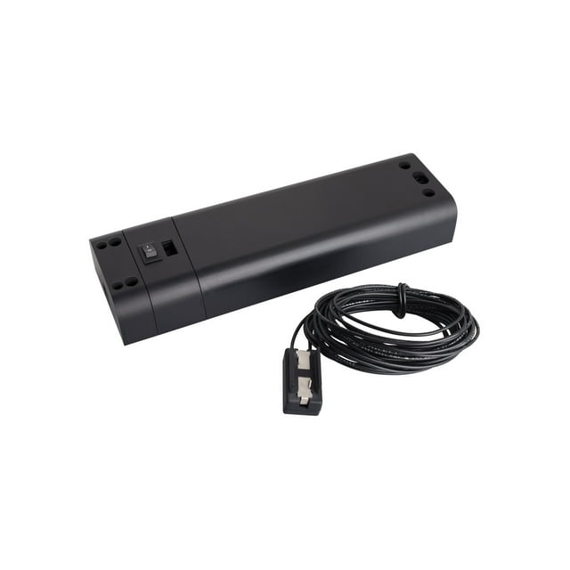 Generation Lighting 96624S-12 Signature Black Zero Load Transformer in 150W, 12V