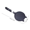 thumbnail image 3 of OUSITAID Kitchen Waffle Cone Maker Non-stick Crepe Pan Multifunctional Double-sided Ice Cream Crepe Egg Roll Maker, 3 of 9