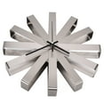 thumbnail image 3 of Slatcetga Wall Clock Stainless Steel Silent Modern Decorative Hanging Clock for Bedroom Living Room, 3 of 8