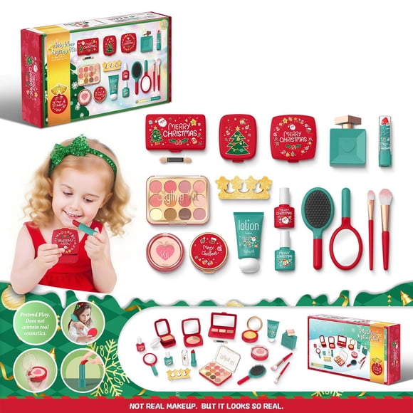 KOYPTL Playing House Toy for Toddlers Boys Girls 2 3 4 5 6 Years Old,Mini Simulation Pretend Play Toys with Tools Accessories for Soothing & Playing Indoor,Gift for Christmas Birthday Early Education