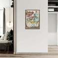 thumbnail image 5 of Flowers Wall Art Farmhouse Floral in Mason Vase Bathroom Pictures Wall Decor Rustic Butterfly Canvas Painting Prints I Choose Joy Country Framed Artwork for Bathroom Bedroom Living Room 12"x16", 5 of 6