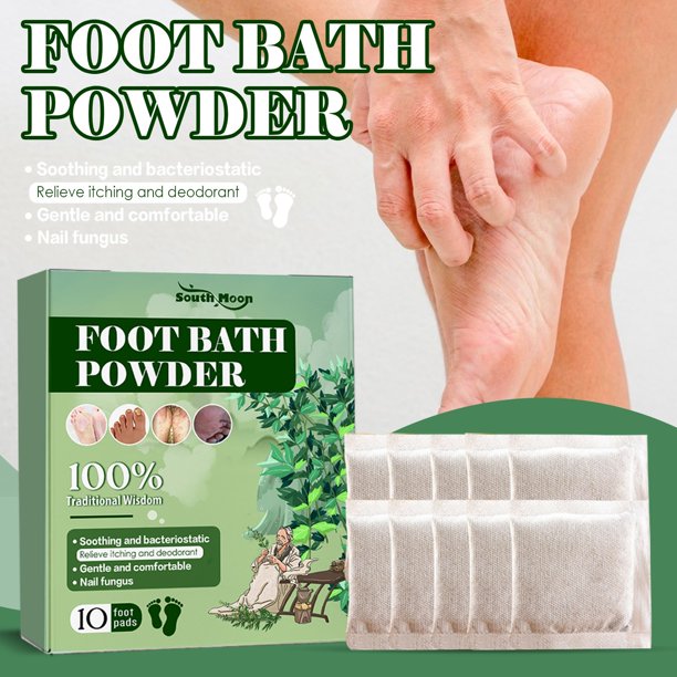 Foot Light Powder Feet Powder To Dispel Beriberi Feet Itch Feet Smelly Blood Circulation