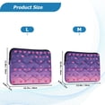 thumbnail image 4 of FORMRS 13-13.3 inch Laptop Sleeve Case Soft Carrying Quilted Computer Bag Cover, Gradient Love, 4 of 7