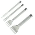 thumbnail image 4 of JUEGO DE CINCILES PARA CORDONES CON PUNTA DE ACERO, Perforadores de Cuero, Disero de Antreslizante, Comodo de Sostener y Fácil de Usar, Espacio Entre Dentes de 3 mm, 4 of 7