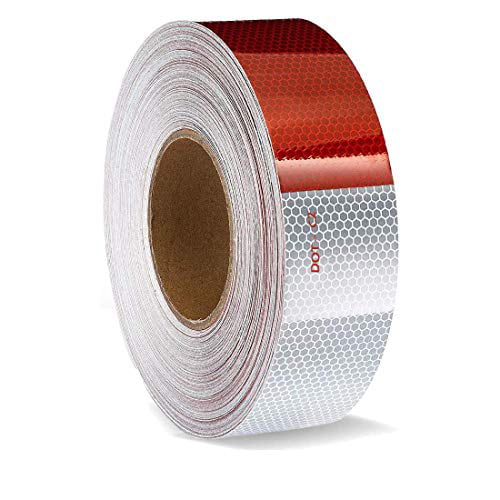 Self-Adhesive Intensity Conspicuity Reflective Tape For Car Truck Trailer Bike 