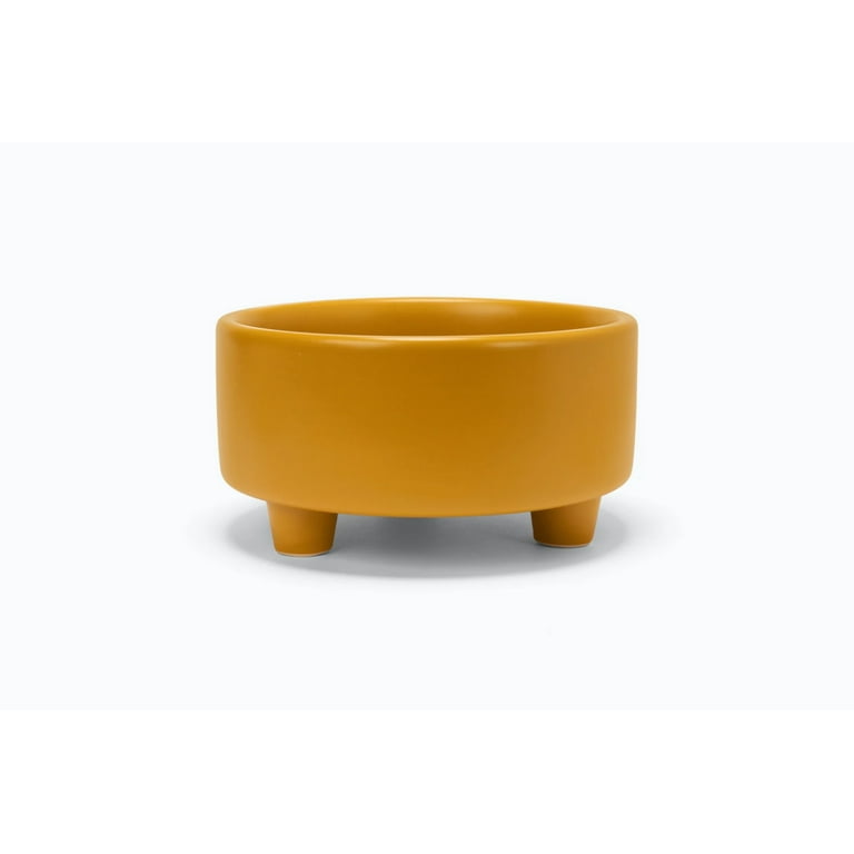 Waggo Uplift Ceramic Dog Bowl Black / L