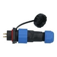 thumbnail image 4 of SP16 Flange Waterproof Aviation Plug Socket IP68 Male Female Butt Joints Connector, 4 of 8