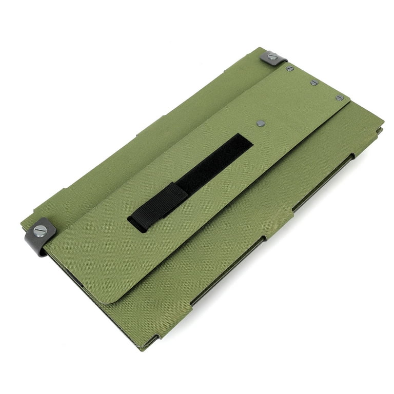 Swiss Tech Foldable Solar Panel, 30W, USB-A and USB-C, Phone