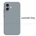 thumbnail image 1 of For iPhone 16 Case For iPhone 16 Plus 16 Pro Max Cover TPU Shockproof Liquid Silicone Phone Case Protective Cover For iPhone 16 LavenderGrey For iPhone 16 ProMax, 1 of 6