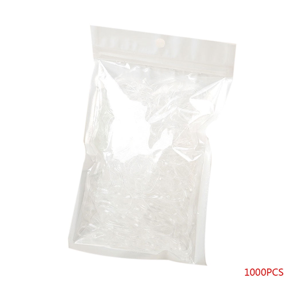 1000pcs/bag Baby Girl Elastics Rubber Hair Bands Children Ponytail Holder Kid Small Ring