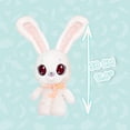thumbnail image 3 of Peekapets Peek-A-Boo- Bunny White Plush - Stuffed Animal, Plush Doll - Great Gift for Kids Ages 1-3, 3 of 7