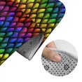 thumbnail image 5 of Yiaed Dragon Scales Print Bathroom Mat Set 2 Pieces Mat Anti-Skid Pad Ultra Soft and Absorbent Bathroom Bath Mat Contour Bath Rugs for Toilet Base, 5 of 6