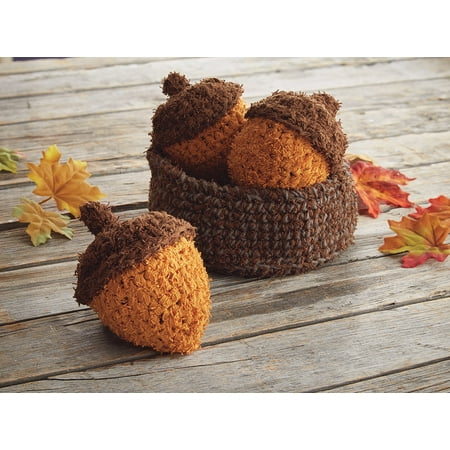 Mary Maxim Acorns & Basket Yarn