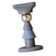 thumbnail image 2 of Tope de puerta para montaje en pared o suelo, soporte resistente para puerta de cocina Azul, 2 of 9