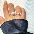 thumbnail image 3 of Pearl Statement Ring, 3 of 9