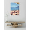 thumbnail image 5 of Kate and Laurel Sylvie Arienzo Beach Club Framed Canvas Wall Art by Rachel Bolgov, 23x33 White, Soft Beach Club Wall Decor Art Piece, 5 of 6