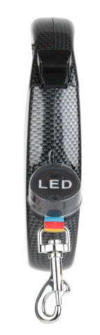 Pet Genius Retractable Rechargeable Light Up Dog Leash