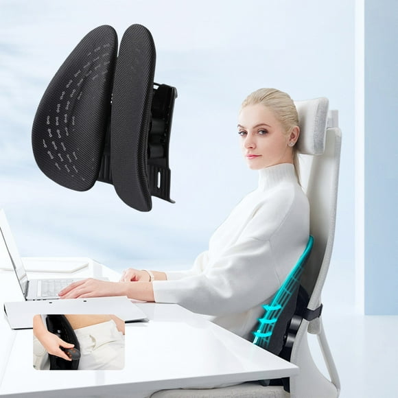 TopLLC Car Accessories, Ergonomic Lumbar Cushion Office Lumbar Cushion Back Cushion Lumbar Chair Lumbar Support Sedentary Seat Lumbar Support Lumbar Support
