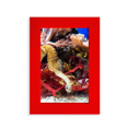 thumbnail image 1 of Ocean Deep Water Blue Hippocampus Water Picture Display Art Red Photo Frame, 1 of 4