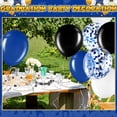 thumbnail image 4 of Kit de globos Sratte para Halloween, 60 unidades, 30,5 cm, negro, azul y blanco, 4 of 7