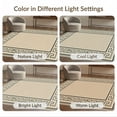 thumbnail image 7 of ODIKA Greek Key Bold Fret Motif Symmetrical Panel Layout Graphic Print Non-Slip Chair-Friendly for Dining Room, Under Table, Home Office, 7 of 7