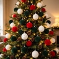 thumbnail image 4 of Shatterproof Christmas Ornaments, 12 Pack Painted Christmas Ball Set Tree Pendant Decoration Ornaments, 4 of 8