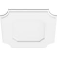 thumbnail image 2 of 14"OD x 8 1/4"C x 1"P Locke Architectural Grade PVC Contemporary Ceiling Medallion, 2 of 11