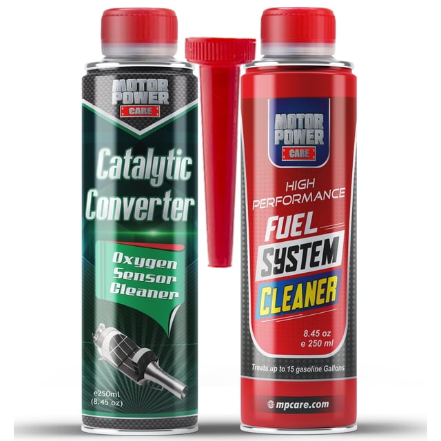 Kit limpiador de convertidor catalítico MotorPower Care 2 x 250 ml