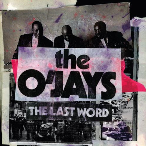 Autographed the O'jays Last Word Purple Splatter record lp Vinyl Signed 