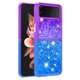 thumbnail image 2 of Funda para Samsung Galaxy Z Flip 4 5G Transparente con Brillos Carcasa Protectora Antigolpes con Glitter Brillante, 2 of 5