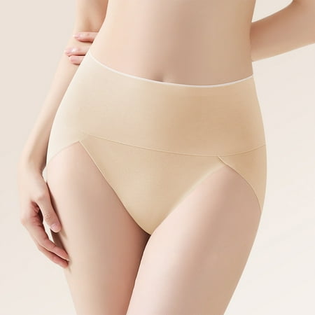 Summer Savings  Women s Lace Briefs  Mid-rise Hip Lift  Breathable Underwear  Comfort Fit  for Workout  Daily  Seamless  Soft Material  Plus Size Womens | Beige M  Sopatenor