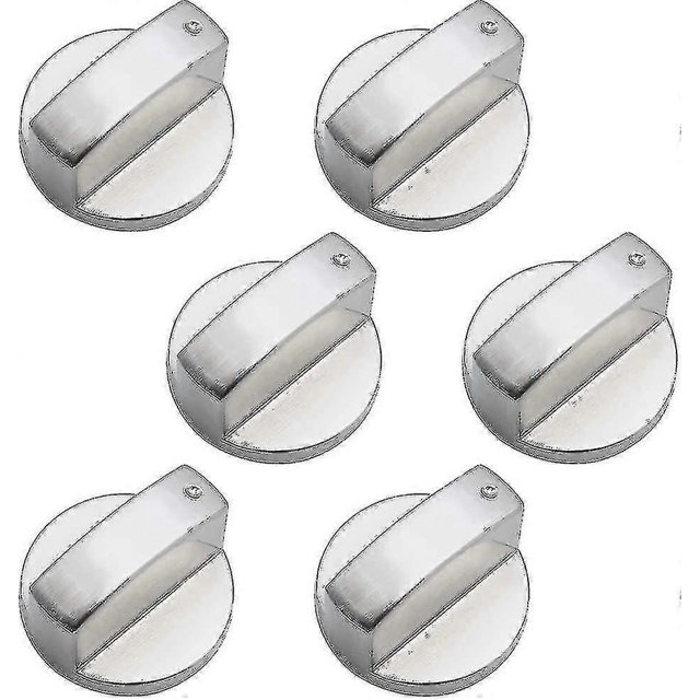 6pcs Universal Metal Control Knob Gas Stove 6mm Universal Control Knob Stove Knob For Gas Stove Stove