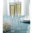 thumbnail image 1 of Weddingstar 8643 Contemporary Double-walled Champagne Flutes, 1 of 5
