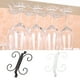 thumbnail image 3 of Advancent Soporte para copas de vino, elegante Color sólido, 4 ganchos, montaje con tornillo, estante para Bar de cocina esmerilado Organizadores de utensilios de cocina Blanco, 3 of 6