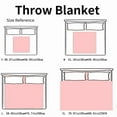 thumbnail image 3 of Bow Pattern Blanket, Soft Warm Throw Blanket, Air-conditioned Room Blanket, Warm Nap Blanket for Home Office Travel #TOP PICKS, 3 of 9