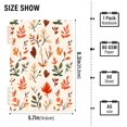 thumbnail image 2 of FORMRS 1-Subject Spiral Notebook 8" x 5" College Ruled 60 Refillable Sheet A5 Hard Cover, Autumn Leaves, 2 of 7