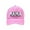 Pink, variant on LiuXxxx Fashionable English Letter Embroidered Solid Color Baseball Cap Outdoor Sunshade Visor Headwear for Adults Yellow