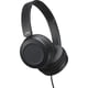 thumbnail image 1 of Auriculares JVC HAS31MB ligeros on-ear Con sonido poderoso y micrófono integrado para smartphones Negro, 1 of 3