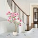 thumbnail image 4 of QinaQin Árbol artificial de magnolia con flores rosas, disponible en 4, 5 o 6 pies, ideal para decoración de hogar, oficina, hotel o interiores y exteriores, 4 of 8