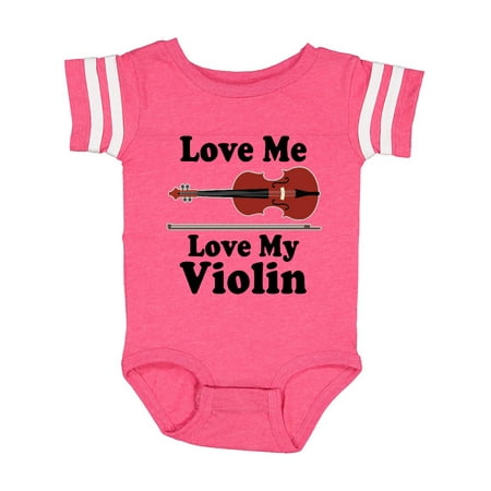 

Inktastic Violin Music Gift Love Gift Baby Boy or Baby Girl Bodysuit