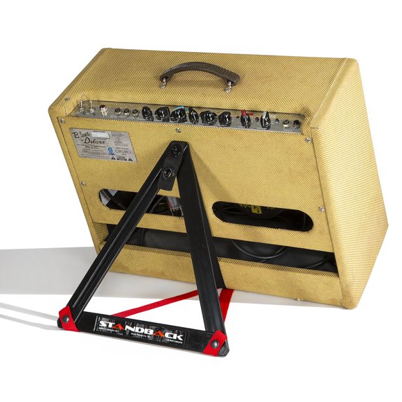 Standback Amp Stand, Light, Compact, and Adjustable