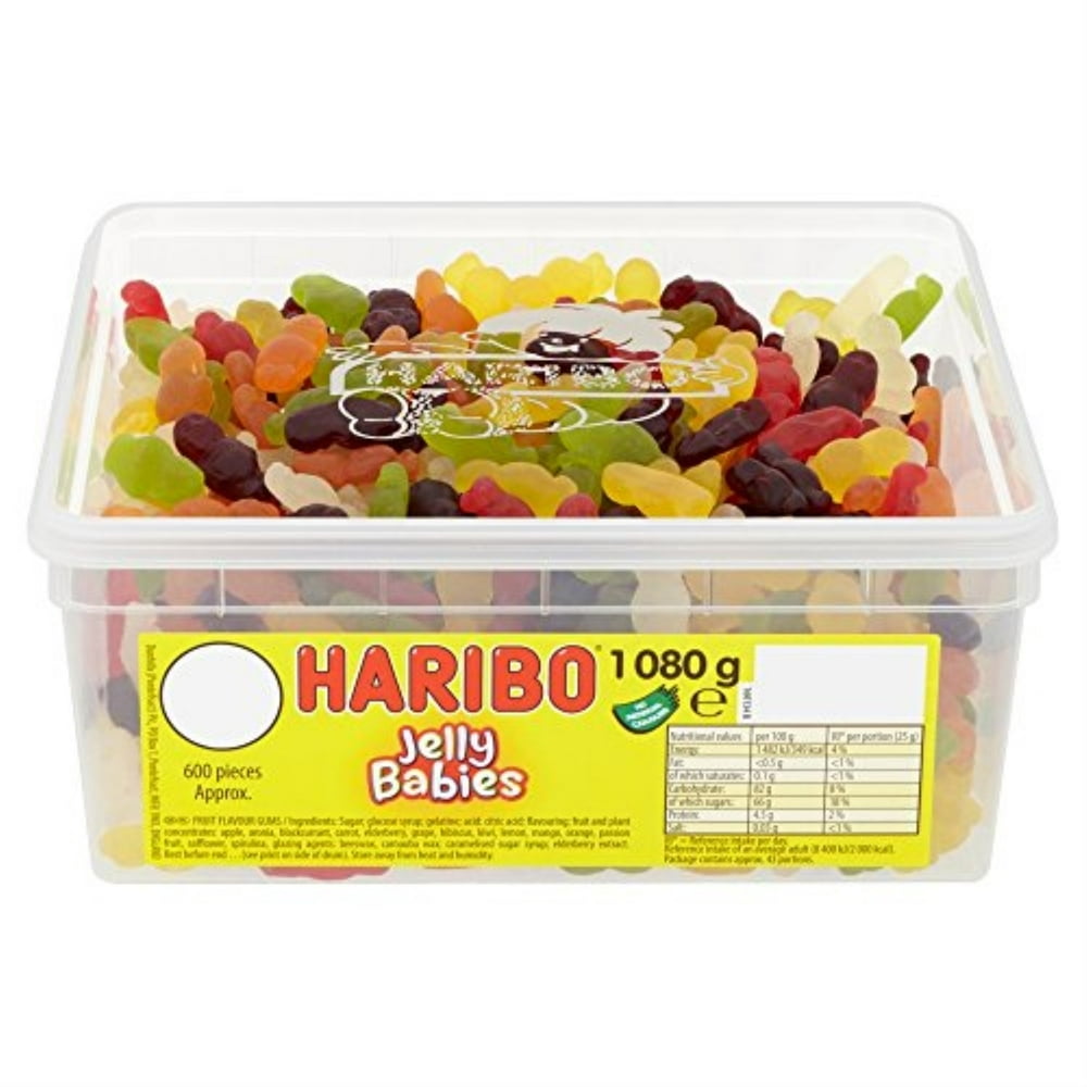 haribo jelly babies gummy sweets