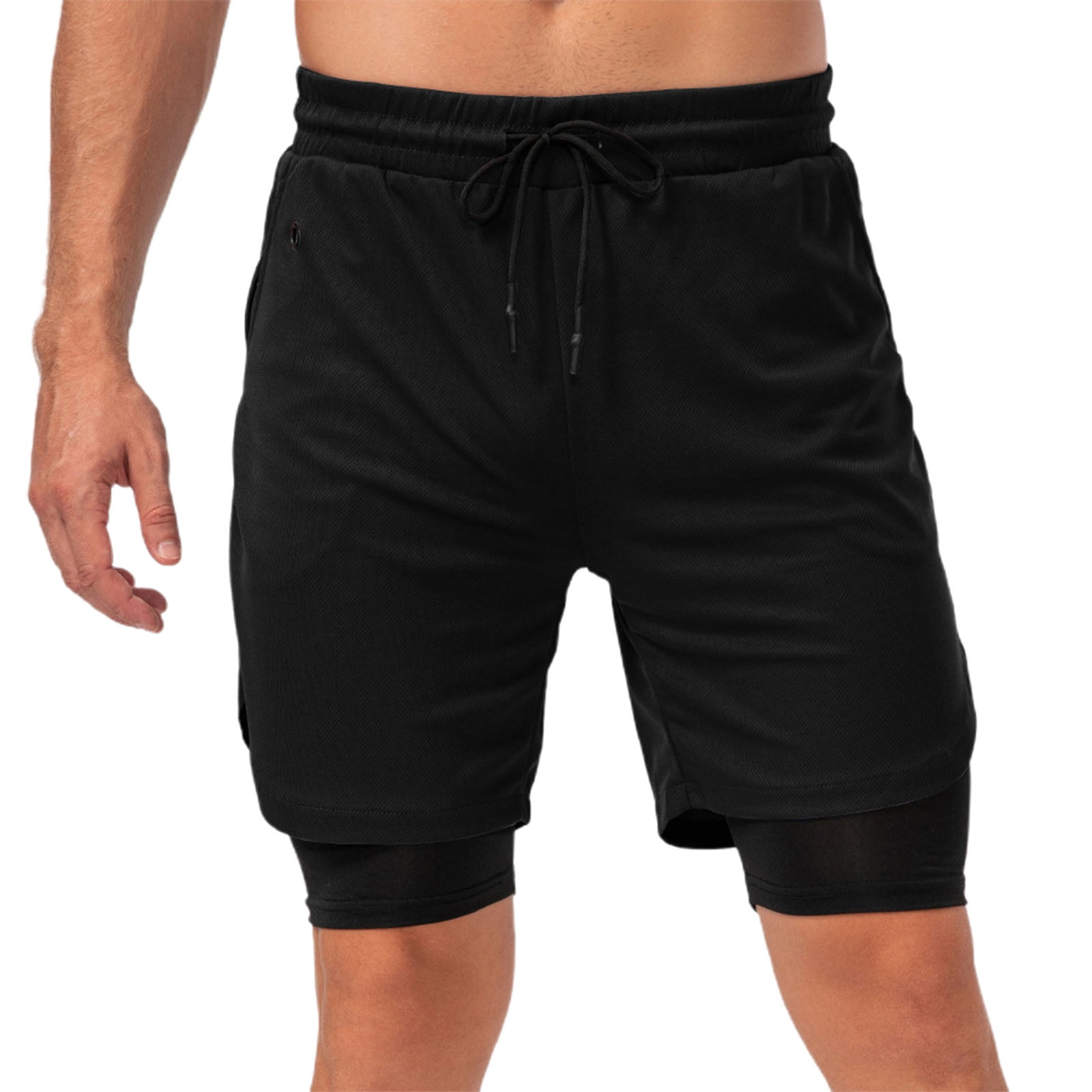 stretchy running shorts