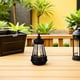 thumbnail image 4 of unbranded Farol Solar De Jardín Negro Colgante Decorativa Para, 4 of 8