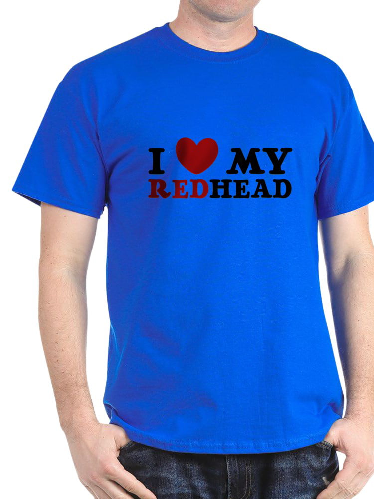 CafePress I Love My Redhead Unisex Cotton Long Sleeve T-Shirt 