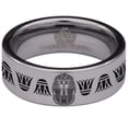 thumbnail image 2 of Pharaoh Tungsten Carbide Ring, 2 of 9