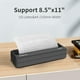 thumbnail image 5 of Impresora portátil inalámbrica Rongta para viajes, impresora térmica sin tinta Bluetooth de 300 DPI, para uso en la oficina, la escuela y el hogar, compatible con Android, iOS y portátiles, tamaño car, 5 of 5