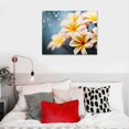 thumbnail image 3 of PRATYUS Print On Canvas Fall Decor Orange-White Flowers Canvas Wall Art Picture 20x16in, 3 of 3