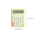 thumbnail image 3 of Calculadora básica silenciosa portátil para escuela, oficina y hogar - Alimentada por pilas y teclas grandes para operaciones matemáticas fáciles, 3 of 6